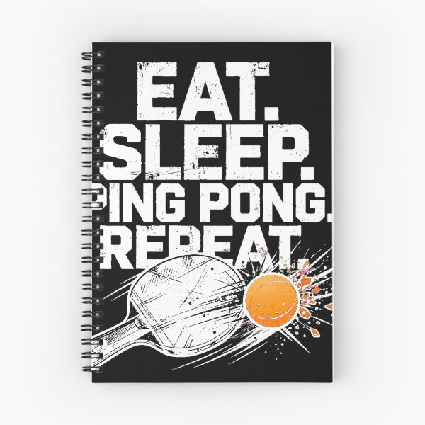 Item preview, Eat Sleep Ping Pong Repeat - Vintage Table Tennis Playe designed and sold by Love is beautiful. .