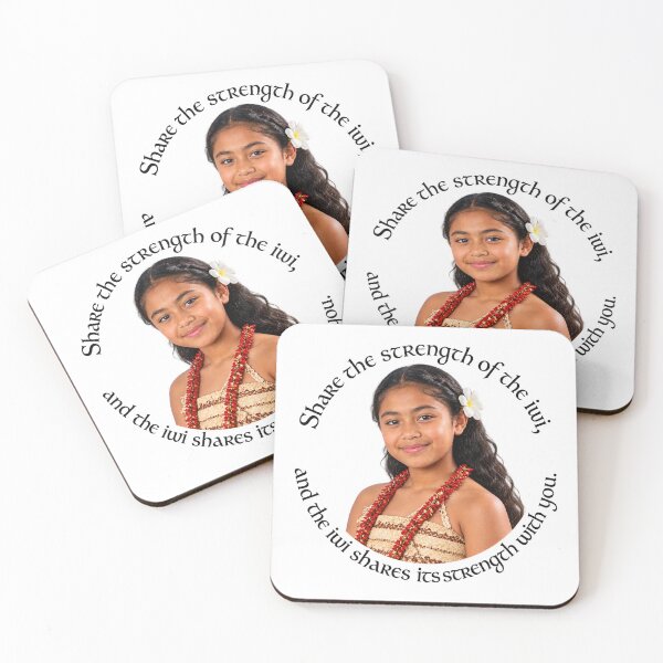 Item preview, Maori Community Proverb - Share the strength of the iwi | Pacific Art designed and sold by ShakaLife.org.