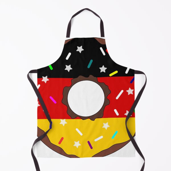 Item preview, Germany Flag Donut – Colorful Sprinkles Country Pride designed and sold by TheIconSmith.