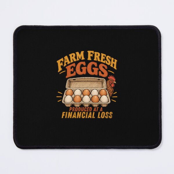 Item preview, Farm Fresh Eggs Produced at a Financial Loss – Funny Chicken Lover designed and sold by Souck12.