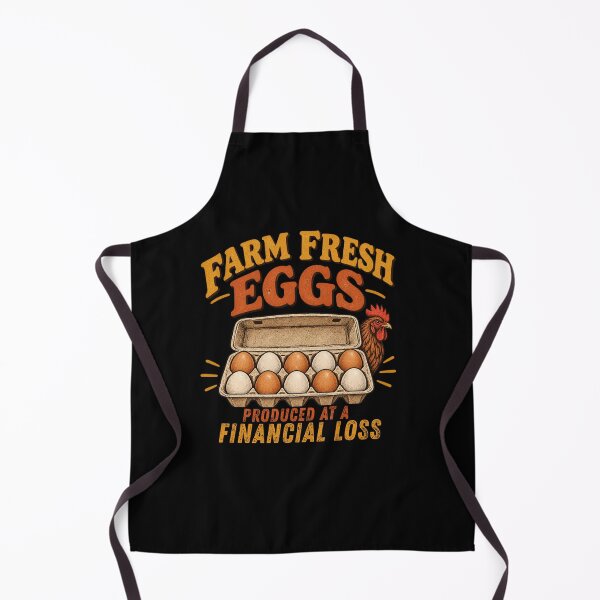 Item preview, Farm Fresh Eggs Produced at a Financial Loss – Funny Chicken Lover designed and sold by Souck12.