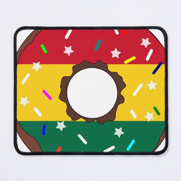 Item preview, Ghana Flag Donut – Colorful Sprinkles Country Pride designed and sold by TheIconSmith.
