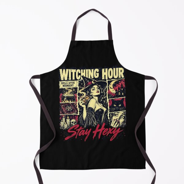 Item preview, Witching Hour Stay Hexy Vintage Halloween Poster designed and sold by Szpaku desart .