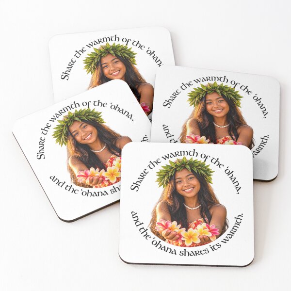 Item preview, Hawaii Family Proverb - Share the warmth of the ʻohana | Pacific Art designed and sold by ShakaLife.org.