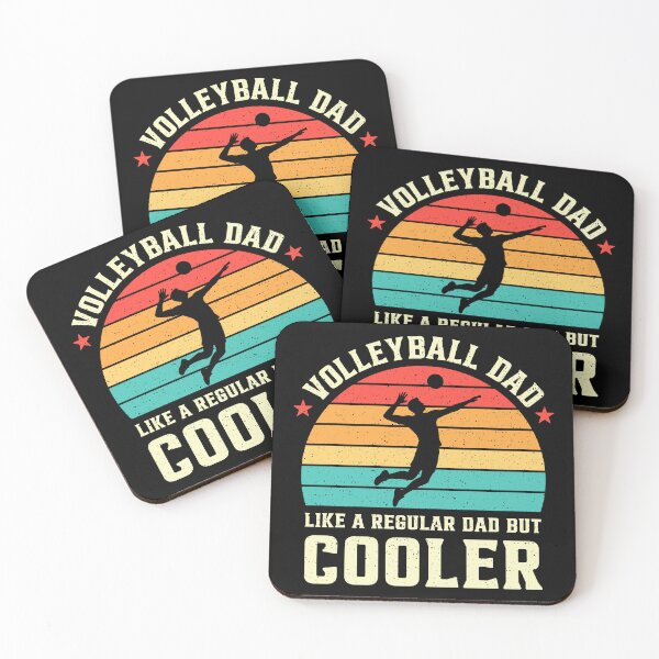 Item preview, Volleyball Dad Like A Regular Dad But Cooler Retro designed and sold by RareBunny.