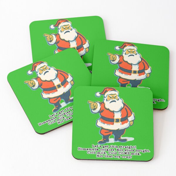 Item preview, Angry Santa - Let's get this straight!! designed and sold by Deviant Logic Design.