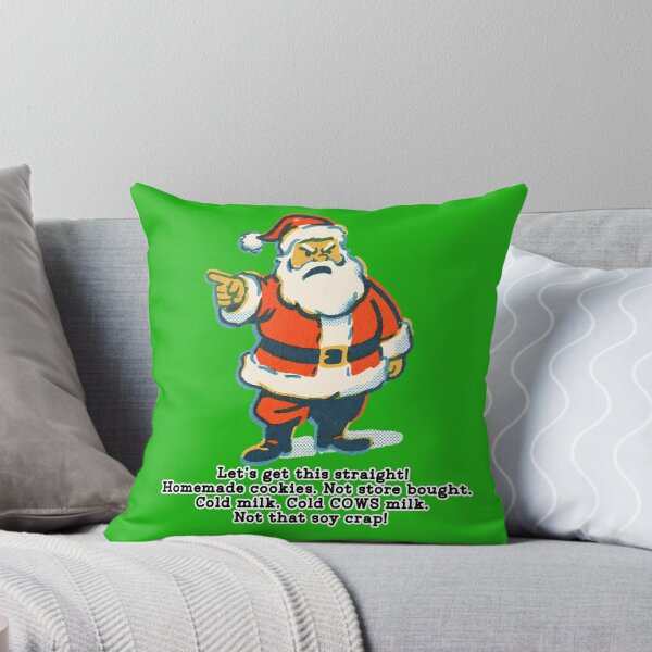 Item preview, Angry Santa - Let's get this straight!! designed and sold by Deviant Logic Design.