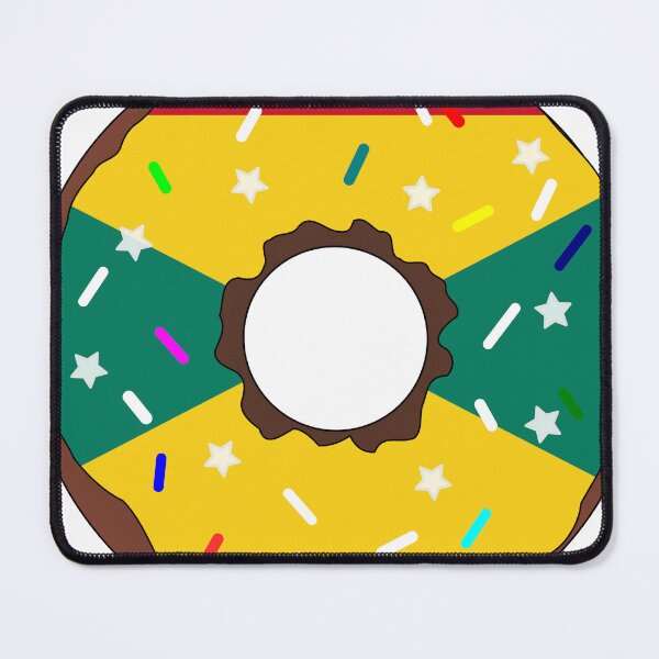 Item preview, Grenada Flag Donut – Colorful Sprinkles Country Pride designed and sold by TheIconSmith.