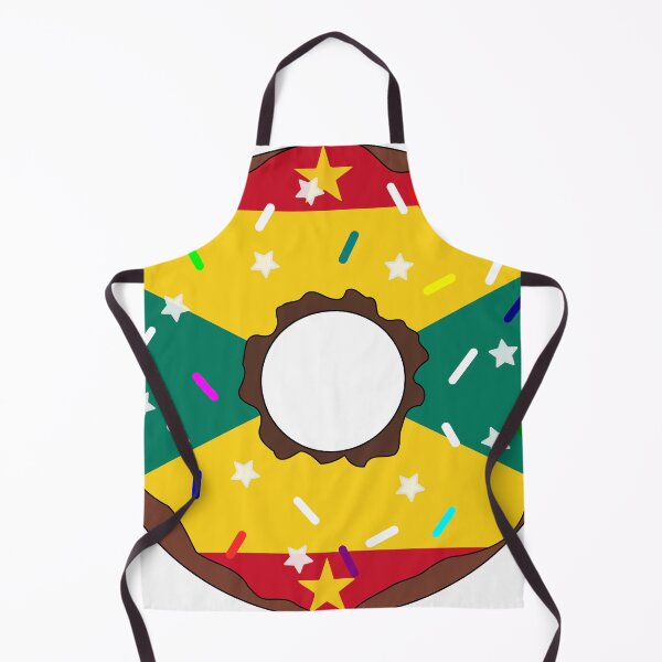 Item preview, Grenada Flag Donut – Colorful Sprinkles Country Pride designed and sold by TheIconSmith.