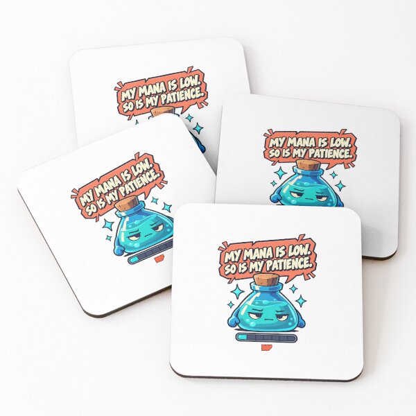 Item preview, Low Mana Lower Patience designed and sold by eWproject.
