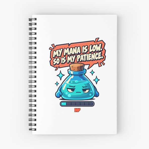 Item preview, Low Mana Lower Patience designed and sold by eWproject.