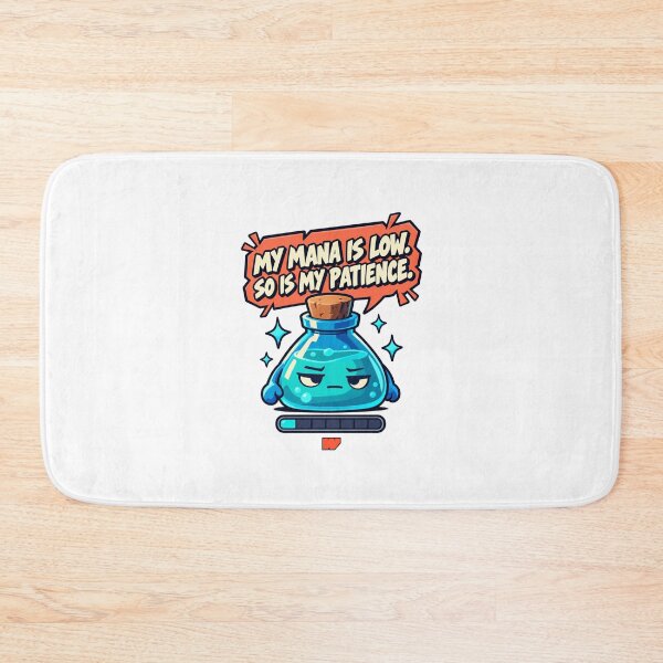 Item preview, Low Mana Lower Patience designed and sold by eWproject.