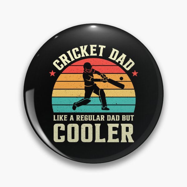 Item preview, Cricket Dad Like A Regular Dad But Cooler Retro designed and sold by RareBunny.