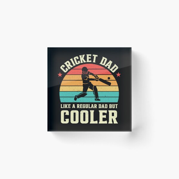Item preview, Cricket Dad Like A Regular Dad But Cooler Retro designed and sold by RareBunny.