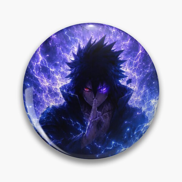Item preview, Sasuke Uchiha Rayo Púrpura Susanoo Guerrero Anime Poder Oscuro designed and sold by Dyan4.