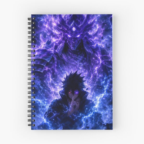 Item preview, Sasuke Uchiha Purple Lightning Susanoo Anime Warrior Dark Power designed and sold by Dyan4.