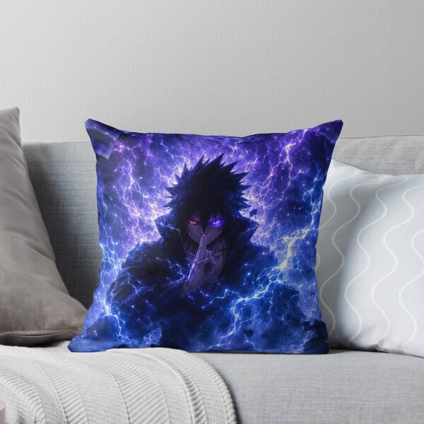 Item preview, Sasuke Uchiha Purple Lightning Susanoo Anime Warrior Dark Power designed and sold by Dyan4.