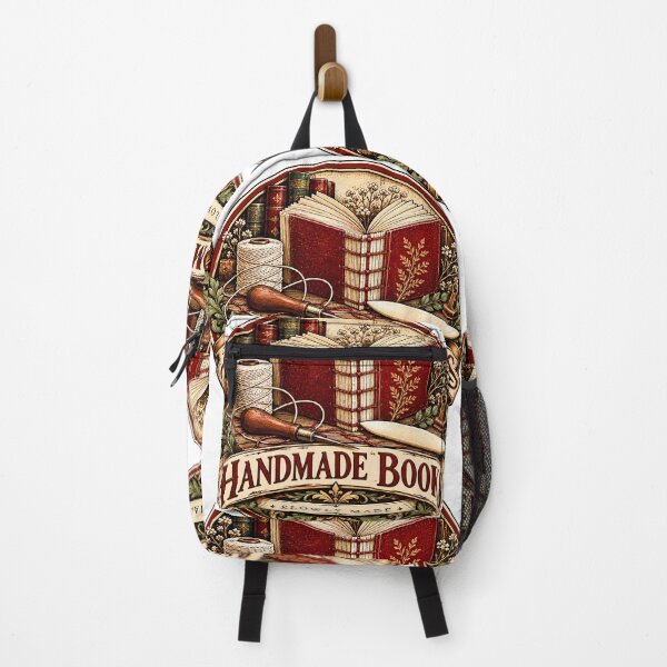 Item preview, Vintage Handmade Books Slowly Made Badge designed and sold by MysticCanvasAi.