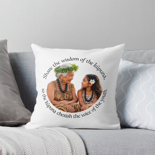 Item preview,  Hawaii Heritage Proverb - Share the wisdom of the kūpuna | Pacific Art designed and sold by ShakaLife.org.