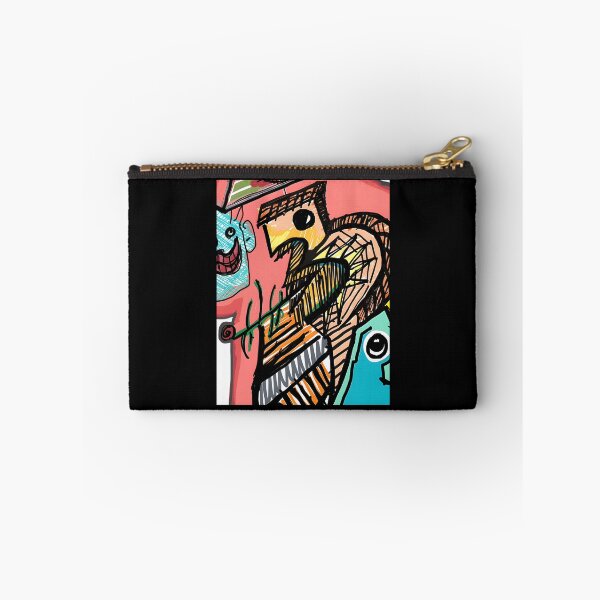 Item preview, Abstract Colorful Bird and Faces Illustration designed and sold by Fibi-studio.