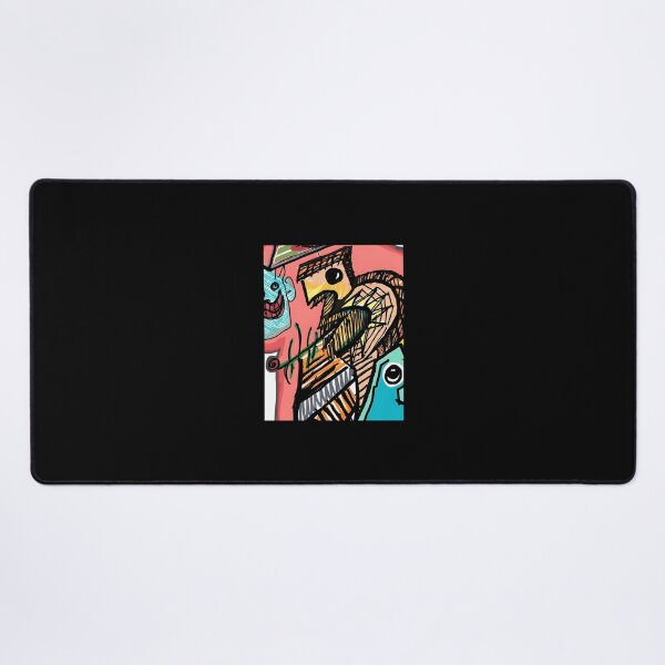 Item preview, Abstract Colorful Bird and Faces Illustration designed and sold by Fibi-studio.