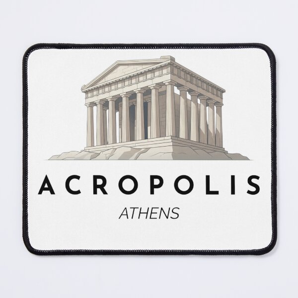Item preview, Acropolis Minimalist Illustration – Athens Greece designed and sold by DesignMaxa.