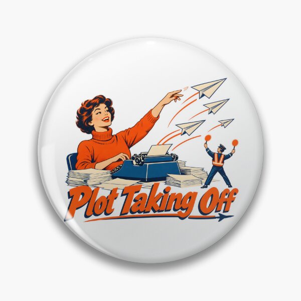 Item preview, Plot Taking Off - Typewriter and Paper Airplanes designed and sold by Digipeel.