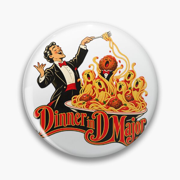 Item preview, Dinner in D Major - Singing Spaghetti and Meatballs designed and sold by Digipeel.