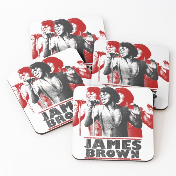 Item preview, James Brown Color Pop Art Portrait Design designed and sold by Amanda Steele.