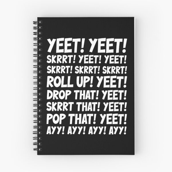 Item preview, Funny Yeet Skrrt Song Meme 2 designed and sold by Sallyjoywaxart.