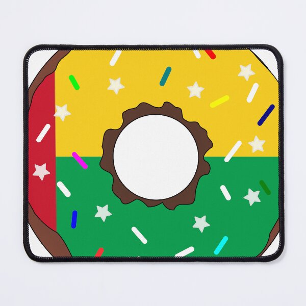Item preview, Guinea Bissau Flag Donut – Colorful Sprinkles Country Pride designed and sold by TheIconSmith.