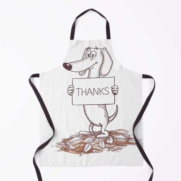 Item preview, Cute Cartoon Dog Says Thanks designed and sold by the wellness script.