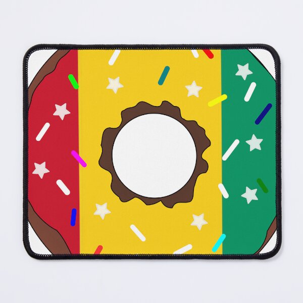 Item preview, Guinea Flag Donut – Colorful Sprinkles Country Pride designed and sold by TheIconSmith.