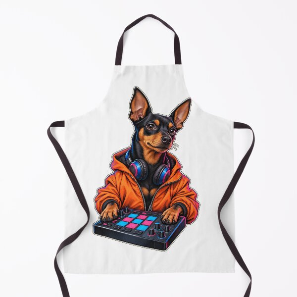 Item preview, Miniature Pinscher Beat Machine designed and sold by PlanetPiperArt.