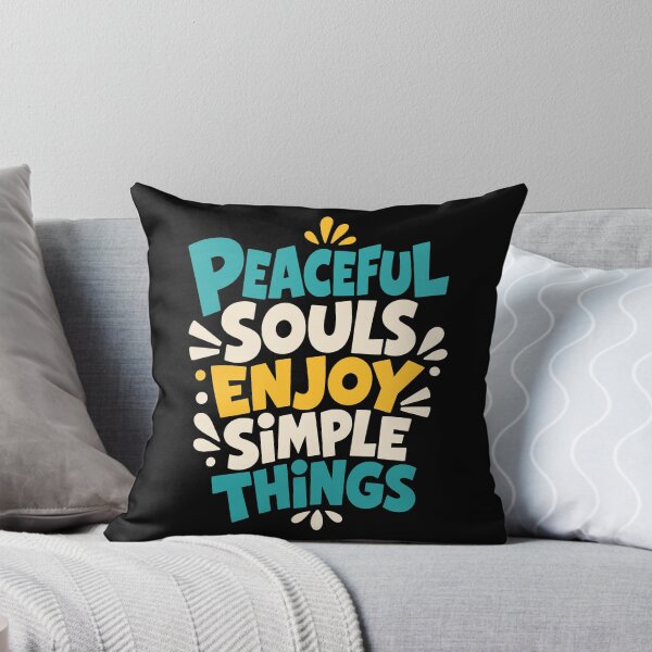 Item preview, Peaceful Souls Enjoy Simple Things designed and sold by rejowan-arts.