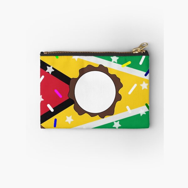 Item preview, Guyana Flag Donut – Colorful Sprinkles Country Pride designed and sold by TheIconSmith.