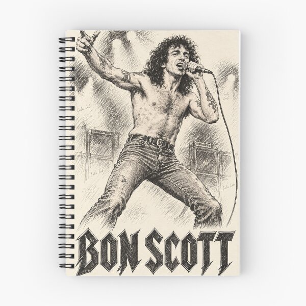 Item preview, Bon Scott  designed and sold by LuluLeb.