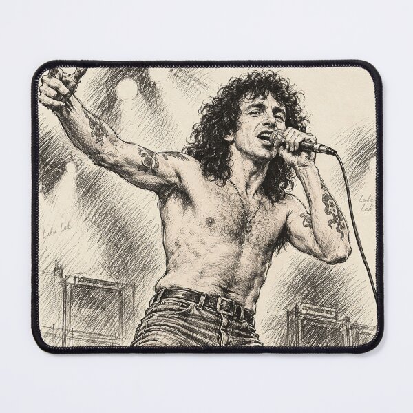 Item preview, Bon Scott  designed and sold by LuluLeb.