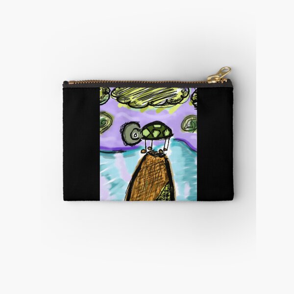 Item preview, Surreal Turtle Robot on Path Abstract Illustration designed and sold by Fibi-studio.
