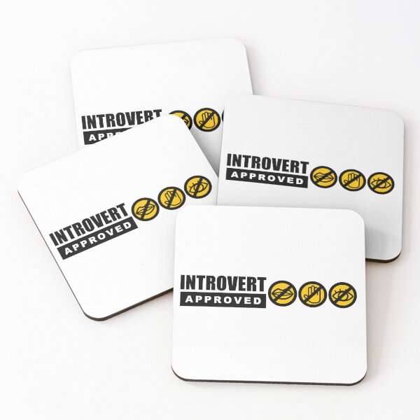 Item preview, Introvert approved designed and sold by CoCurse.