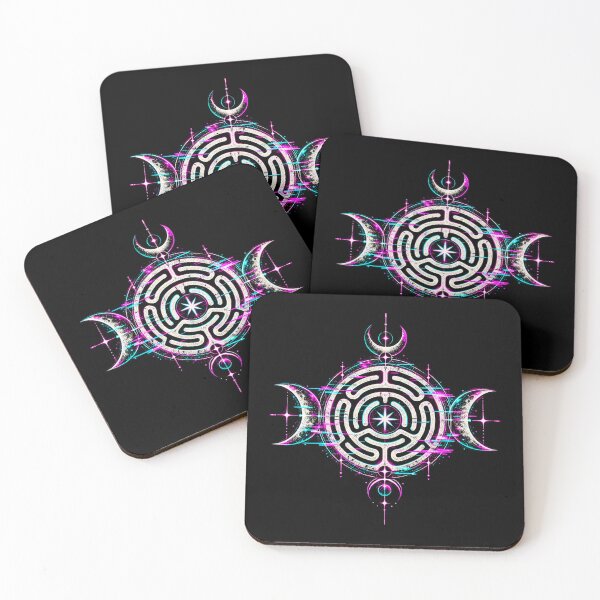 Item preview, Hecate Wheel – Cyber Occult Witchcraft Sigil designed and sold by JupiterGlitchEmpire.