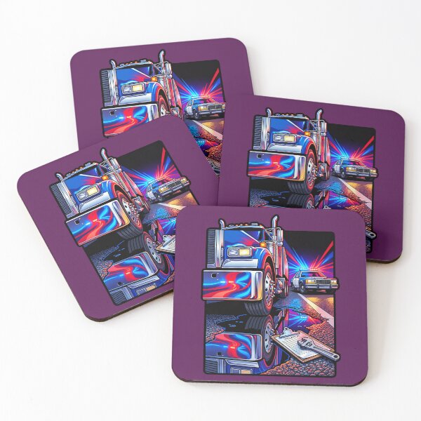 Item preview, Police Chase Trucker & Highway Violation designed and sold by NomadForge.
