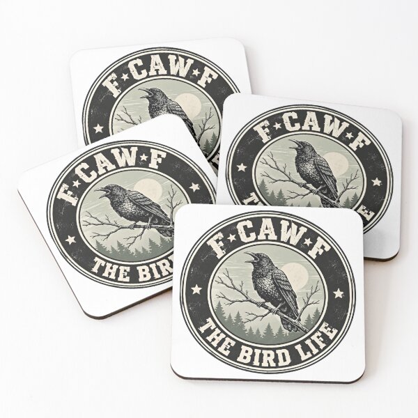 Item preview, F Caw F The Bird Life Crow Raven Bird Watching Nature Lover designed and sold by HumansStuck12.