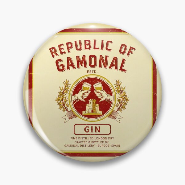 Item preview, Republic of Gamonal Vintage Gin Label designed and sold by RICAMTP.