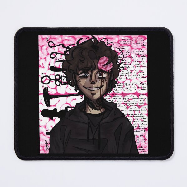 Item preview, Surreal Gothic Portrait with Brain Exposure and Script Background designed and sold by Fibi-studio.