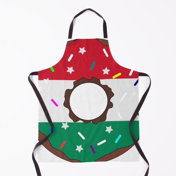 Item preview, Hungary Flag Donut – Colorful Sprinkles Country Pride designed and sold by TheIconSmith.