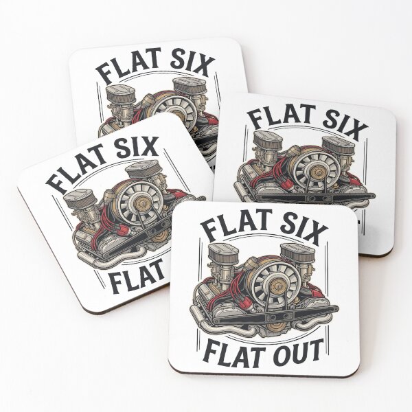 Item preview, FLAT SIX FLAT OUT designed and sold by Aspretto.