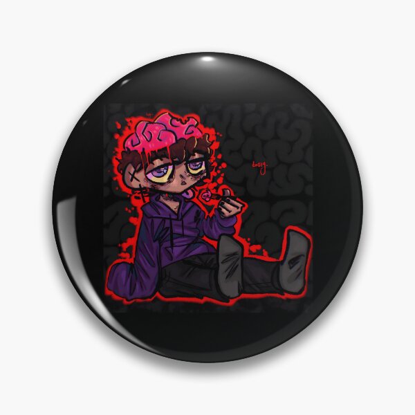 Item preview, Edgy Cartoon Character with Brain Exposed Eating Sweet designed and sold by Fibi-studio.