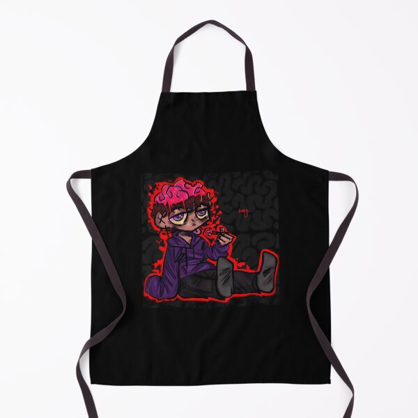 Item preview, Edgy Cartoon Character with Brain Exposed Eating Sweet designed and sold by Fibi-studio.