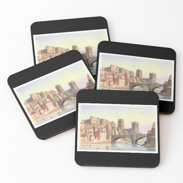 Item preview, Durham Cathedral and Castle Watercolour Art designed and sold by ArtworkNorth.